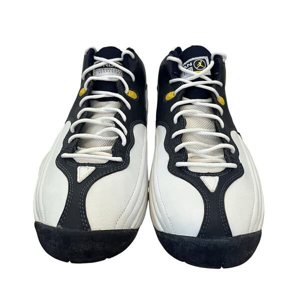 Nike Jordan Jumpman White College Navy 1997 Sneakers Size 9 Mens 136003-141 - Picture 4 of 15